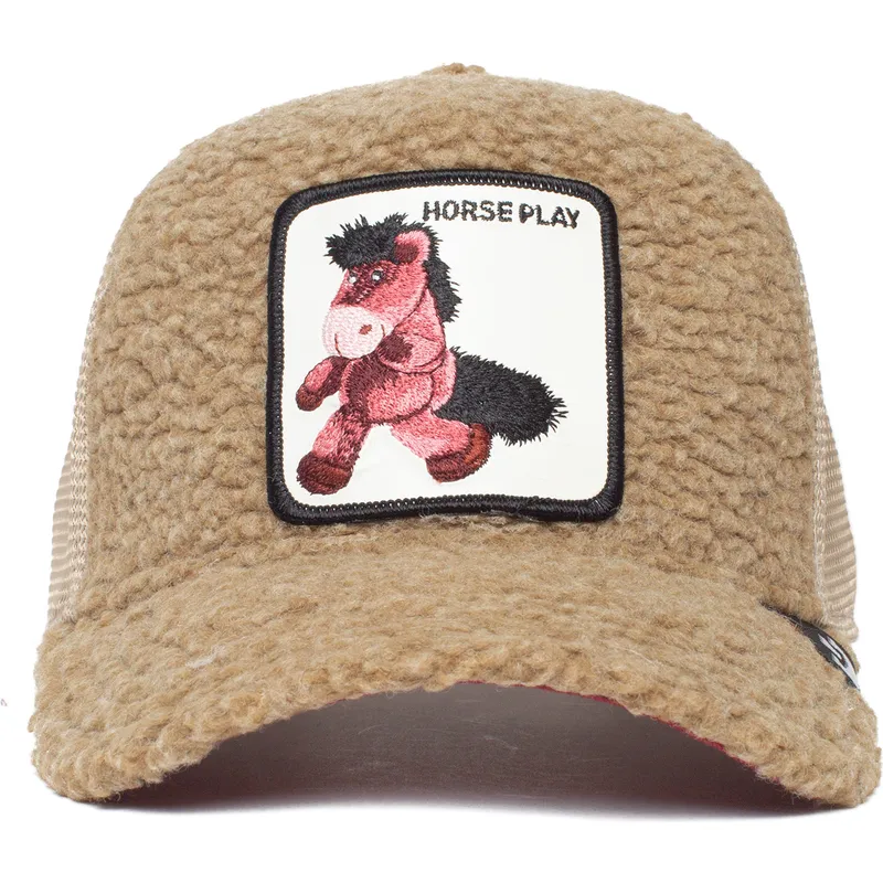 curva-snapback-de-borreguillo-caballo-peluche-horse-play-the-farm-the-farm-goorin-bros curva-snapback-de-borreguillo-caballo-peluche-horse-play-the-farm-the-farm-goorin-bros