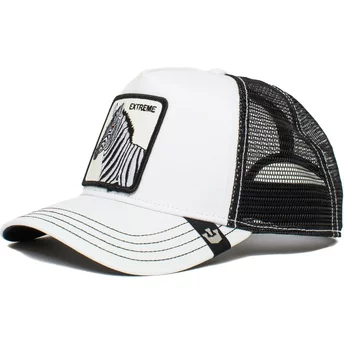 Goorin Bros. Youth Zebra Extreme Little Stripe The Farm White and Black Trucker Hat