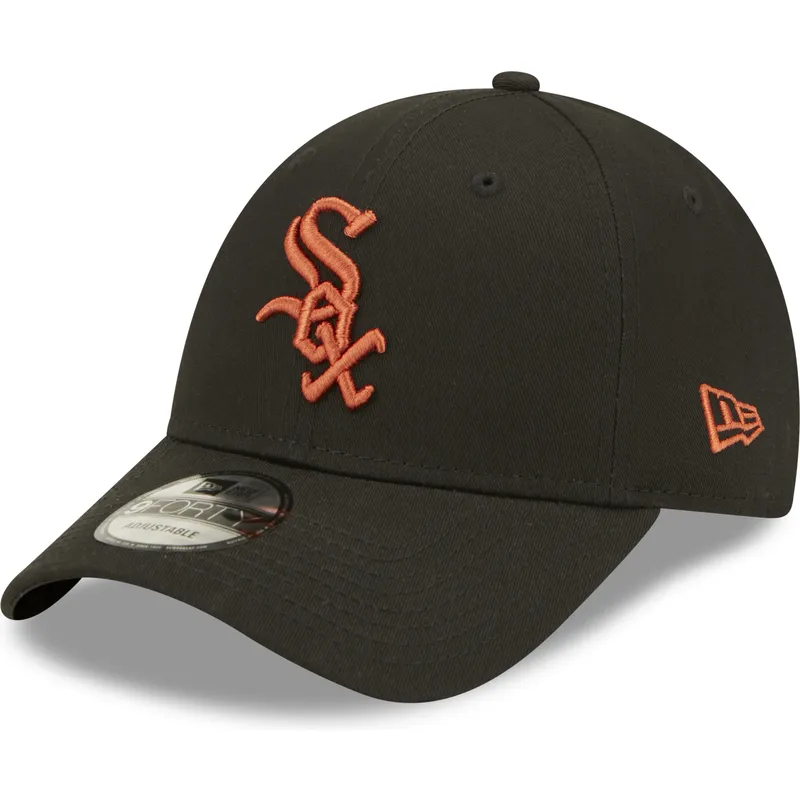 curva-marron-9forty-league-essential-chicago-white-sox-mlb-new-era