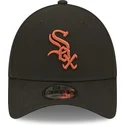 curva-marron-9forty-league-essential-chicago-white-sox-mlb-new-era