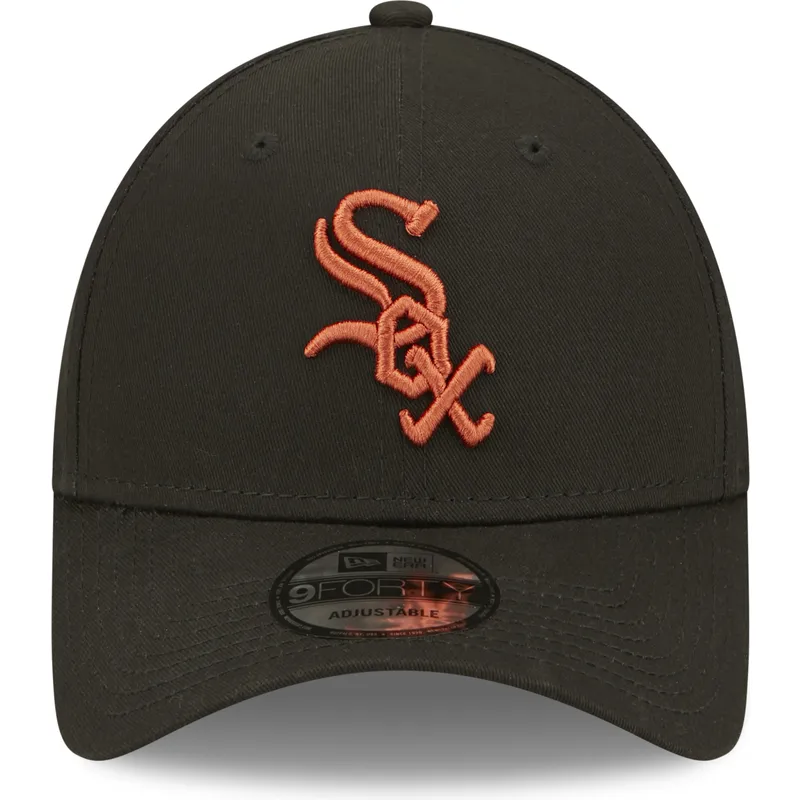 curva-marron-9forty-league-essential-chicago-white-sox-mlb-new-era