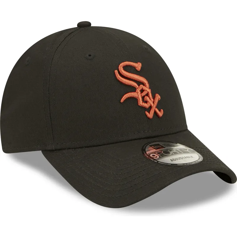 curva-marron-9forty-league-essential-chicago-white-sox-mlb-new-era