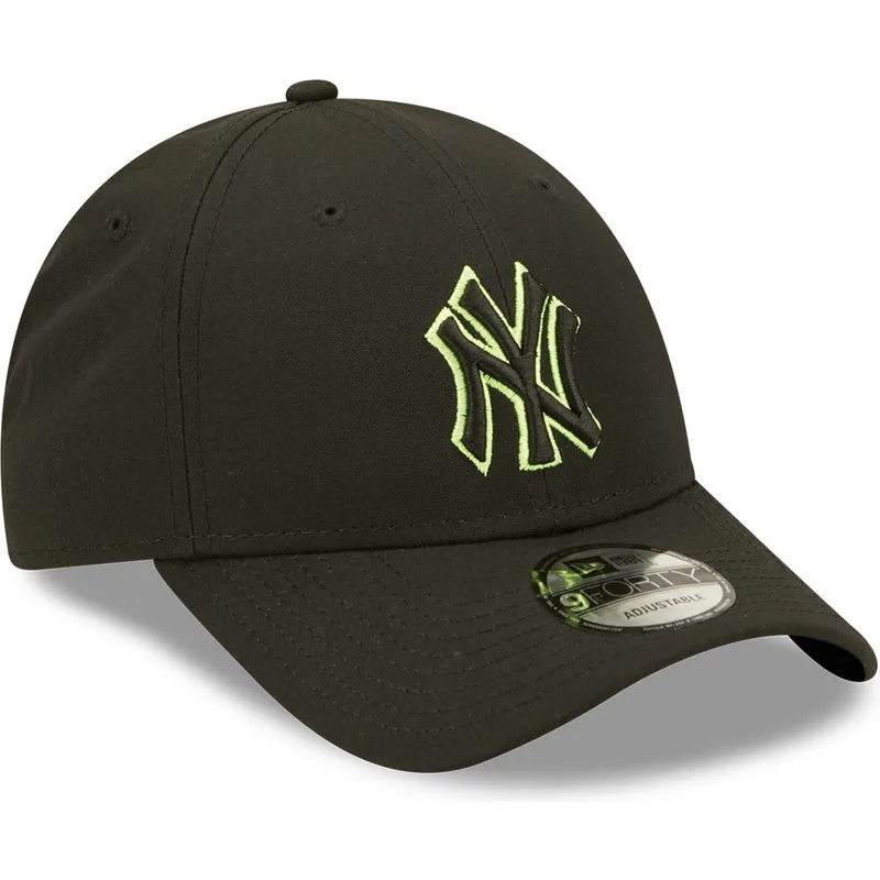 curva-snapback-9forty-neon-pack-repreve-new-york-yankees-mlb-new-era
