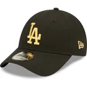 curva-dorado-9forty-metallic-los-angeles-dodgers-mlb-new-era