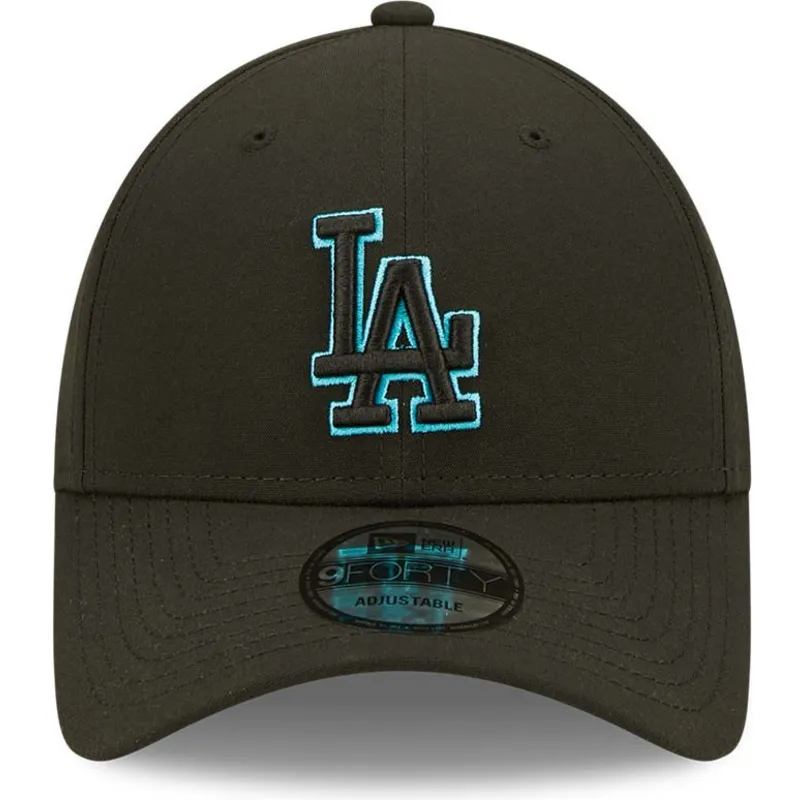 curva-snapback-9forty-neon-pack-repreve-los-angeles-dodgers-mlb-new-era
