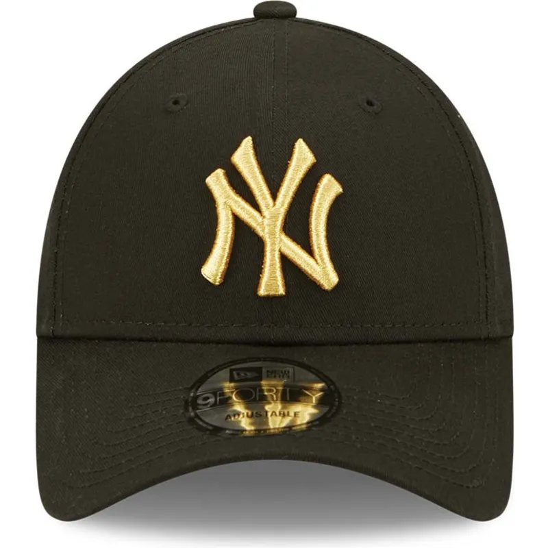 curva-dorado-9forty-metallic-new-york-yankees-mlb-new-era curva-dorado-9forty-metallic-new-york-yankees-mlb-new-era