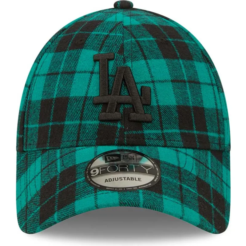 curva-negro-9forty-plaid-los-angeles-dodgers-mlb-new-era
