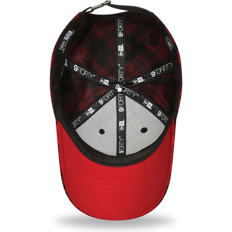 curva-negro-9forty-plaid-boston-red-sox-mlb-new-era