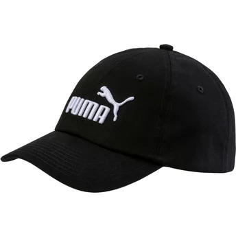 Καπέλο Πούμα Με Καμπύλη Ακρη Απαραίτητο Για Νέους Μαύρο Ρυθμιζόμενο