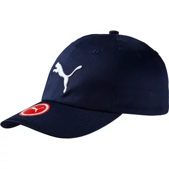 Καπέλο Puma Curved Brim Essentials Σκούρο Μπλε Ρυθμιζόμενο