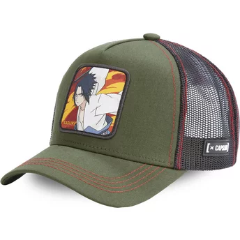 Καπέλο φορτηγατζή Capslab Sasuke Uchiha FIR1 Naruto πράσινο