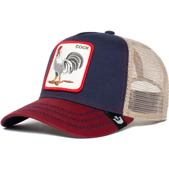 Καπέλο φορτηγατζή Goorin Bros. All American Rooster σε ναυτικό μπλε χρώμα