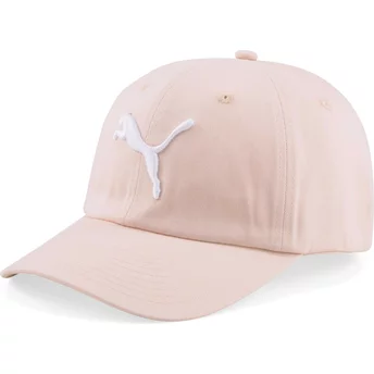 Προϊόν: Καπέλο Πούμα με καμπυλωτή άκρη, ουσιώδες με λογότυπο γάτας, ρυθμιζόμενο, ροζ