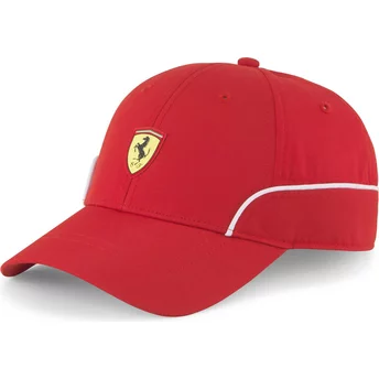 Καπέλο Puma με Καμπύλη Πλευρά SPTWR Για Αγώνες Β Ferrari Formula 1 Κόκκινο Ρυθμιζόμενο