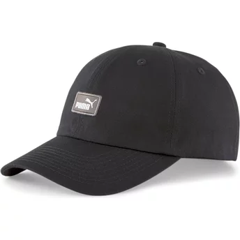 Καπέλο Puma Curved Brim Essentials III Μαύρο Ρυθμιζόμενο