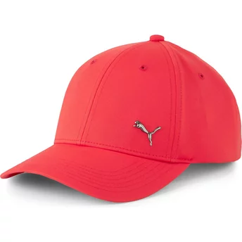 Καπέλο Puma με καμπύλη Πλευρά, Μεταλλική Γάτα, Κόκκινο, Ρυθμιζόμενο