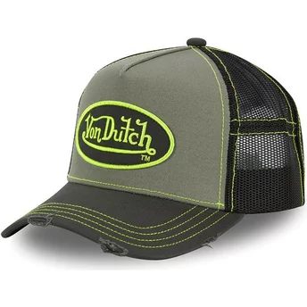 Von Dutch SUM GRN Green and Black Trucker Hat