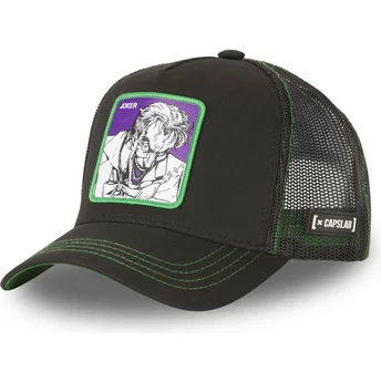 Καπέλο Φορτηγατζή Capslab Joker LAU1 DC Comics Μαύρο