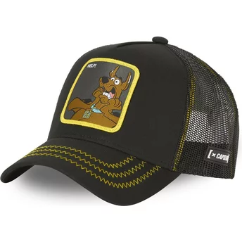 Καπέλο φορτηγατζή Capslab Scooby-Doo REL2 Help! Μαύρο