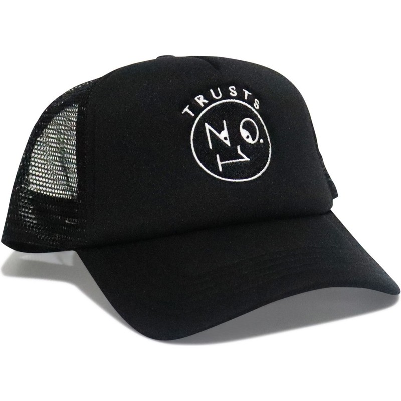 the-no1-face-trusts-no1-neoprene-black-white-logo-black-trucker-hat