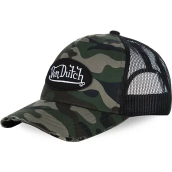 Von Dutch CAMOU05 Camouflage Trucker Hat