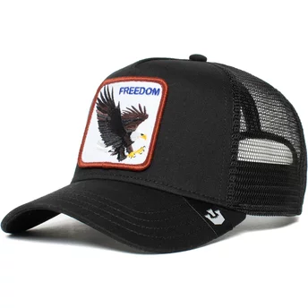 Καπέλο Φορτηγατζή Μαύρο Αετός Ελευθερίας Goorin Bros.