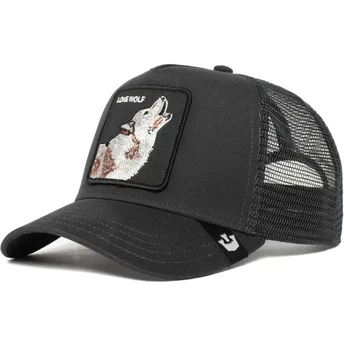 Καπέλο Φορτηγατζή Goorin Bros. Λύκος Φεγγαρογιαλιτσας Μαύρο
