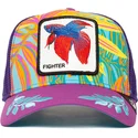 curva-snapback-pez-luchador-siam-fighter-even-betta-the-farm-the-farm-goorin-bros