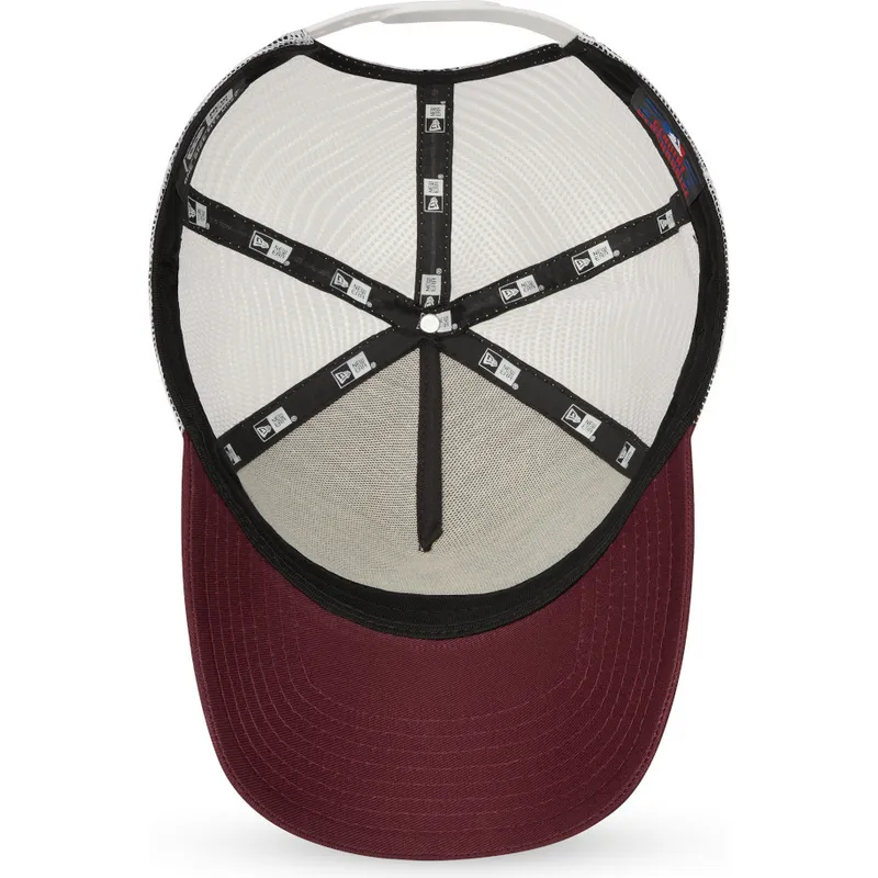 curva-snapback-granate-9forty-a-frame-new-york-yankees-mlb-new-era