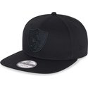 new-era-flat-brim-black-logo-9fifty-las-vegas-raiders-nfl-black-snapback-cap