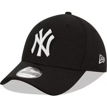 Νέα Εποχή Καμπυλωτή Μπριμ 9FORTY Diamond Era New York Yankees MLB Μαύρο Ρυθμιζόμενο Καπέλο