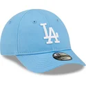 curva-claro-pequeno-9forty-league-essential-los-angeles-dodgers-mlb-new-era