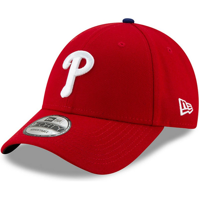 new-era-curved-brim-9forty-league-philadelphia-phillies-mlb-red-adjustable-cap
