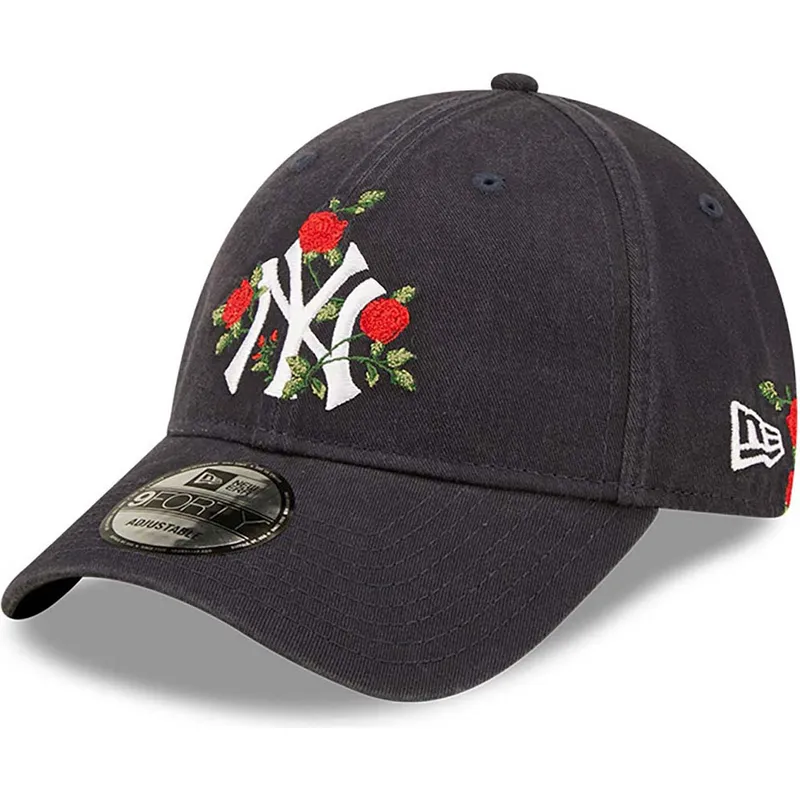 curva-9forty-flower-new-york-yankees-mlb-new-era