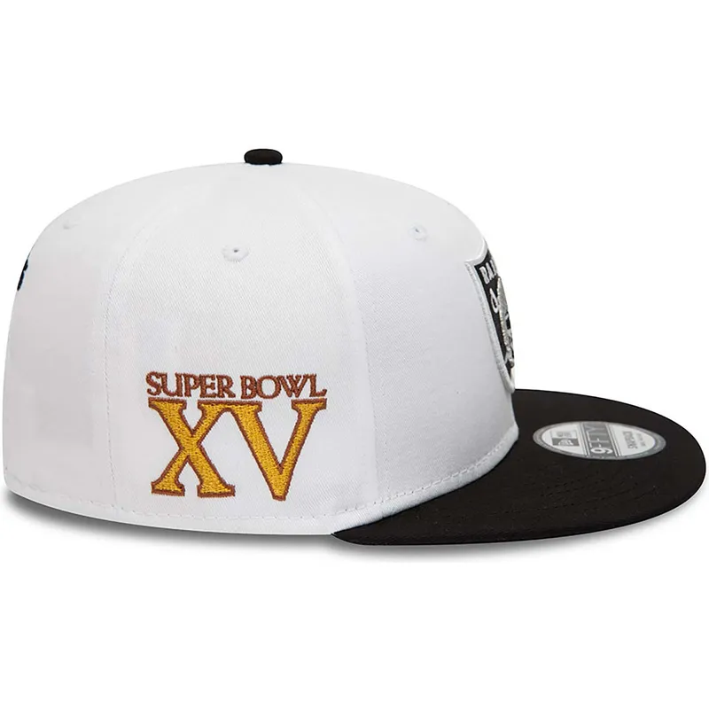plana-snapback-9fifty-crown-patches-super-bowl-xv-las-vegas-raiders-nfl-new-era
