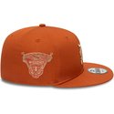 new-era-flat-brim-9fifty-side-patch-detroit-tigers-mlb-brown-snapback-cap