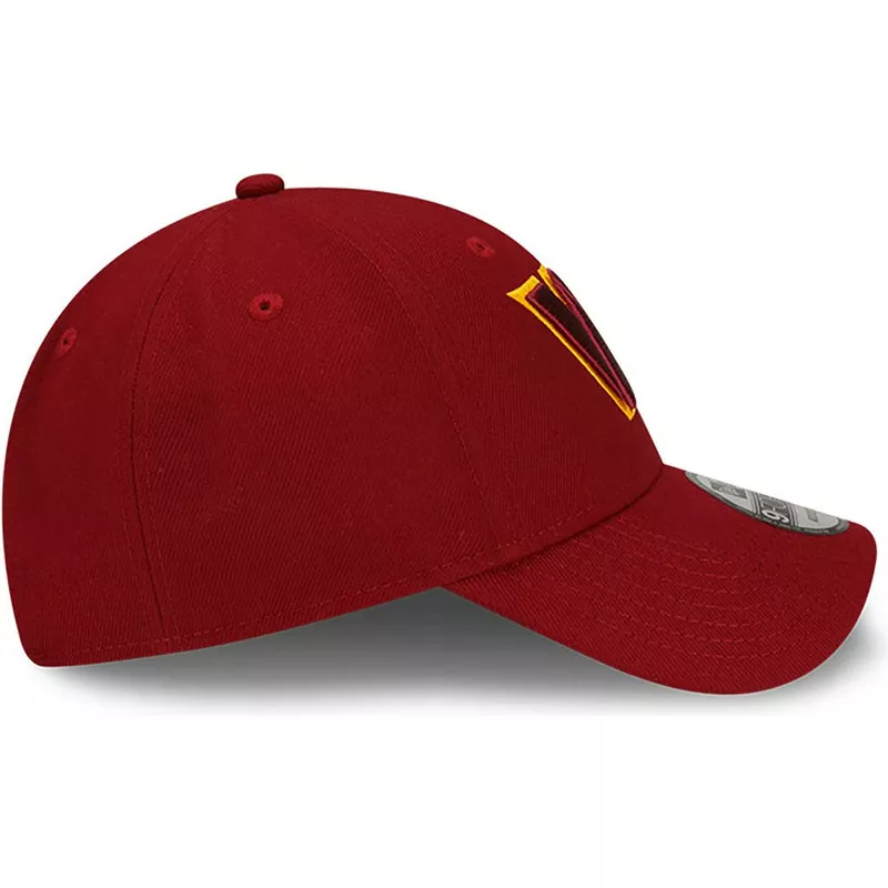 new-era-curved-brim-9forty-the-league-washington-commanders-nfl-red-adjustable-cap