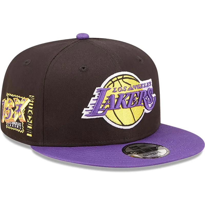plana-snapback-9fifty-team-patch-los-angeles-lakers-nba-new-era