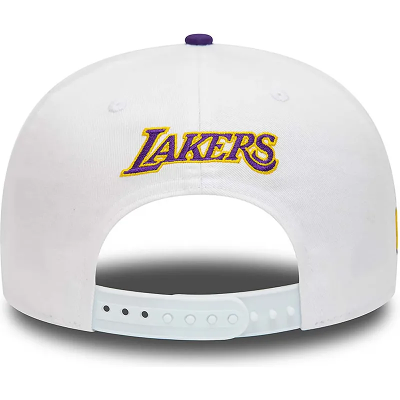 plana-snapback-9fifty-crown-patches-champions-los-angeles-lakers-nba-new-era