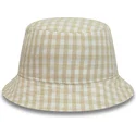 bucket-beige-para-mujer-tapered-gingham-new-era