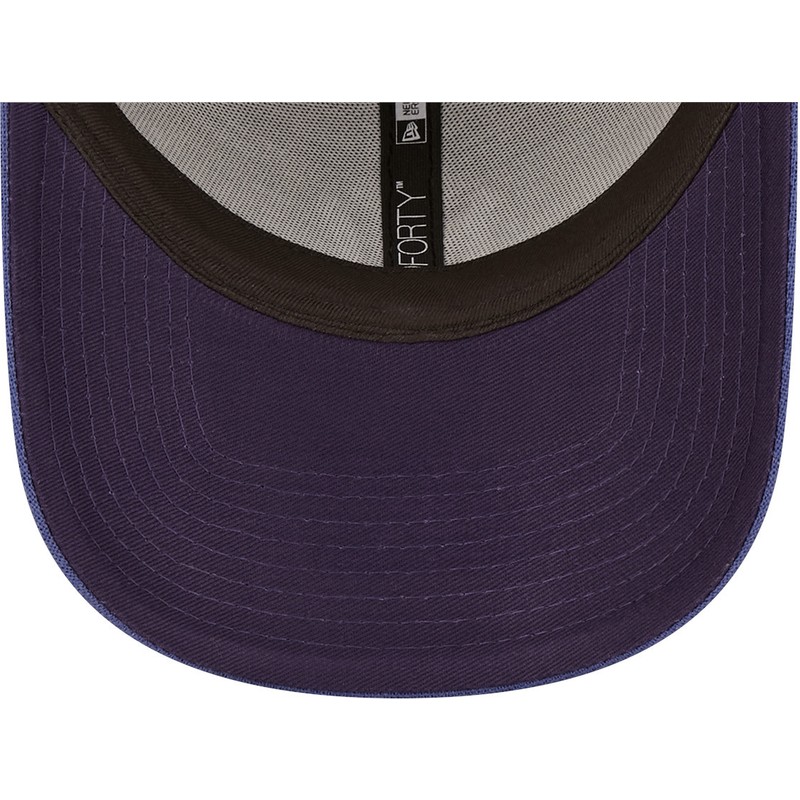 new-era-curved-brim-9forty-linen-new-york-yankees-mlb-blue-adjustable-cap