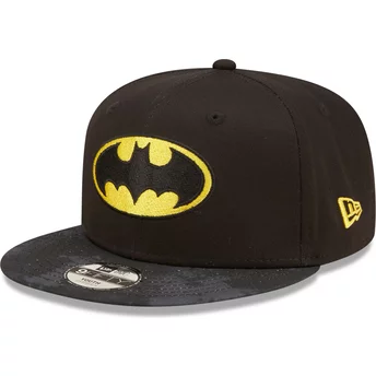 Νέα Εποχή Επίπεδη Μπριμ Νεανικό 9FIFTY DC Comics Batman Μαύρο Καπέλο Snapback