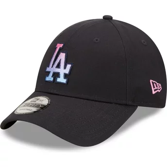 Νέα Εποχή Καμπυλωτή Πλαϊνή 9FORTY Κλιμακωτός Συμπλήρωμα Λος Άντζελες Dodgers MLB Σκούρο Μπλε Ρυθμιζόμενο Καπέλο