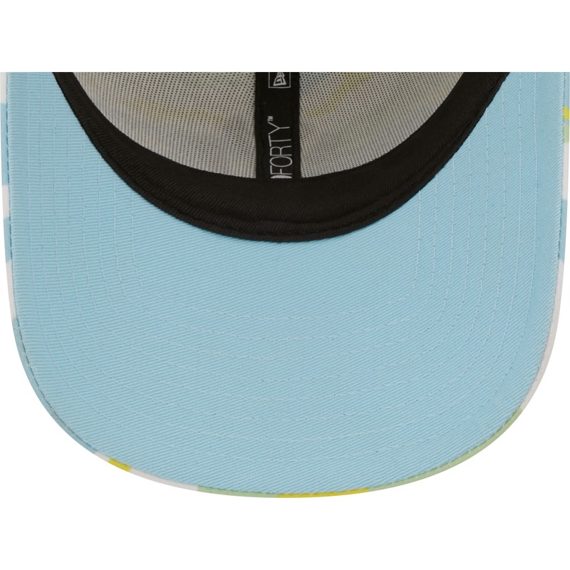 new-era-curved-brim-9forty-all-over-print-seasonal-new-york-yankees-mlb-green-adjustable-cap