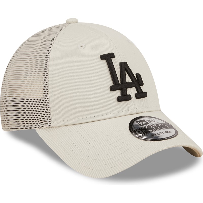 new-era-a-frame-home-field-los-angeles-dodgers-mlb-beige-adjustable-trucker-hat