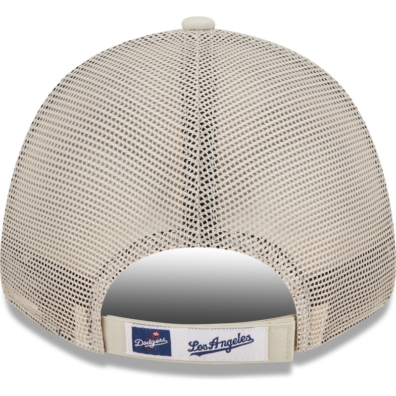 new-era-a-frame-home-field-los-angeles-dodgers-mlb-beige-adjustable-trucker-hat