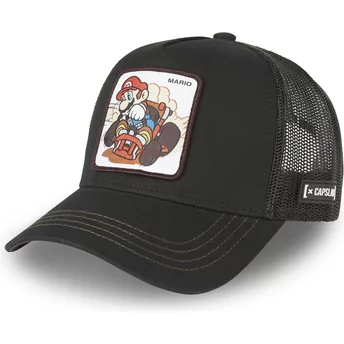 Καπέλο Φορτηγατζή Capslab Mario Kart TUR1 Super Mario Bros Μαύρο