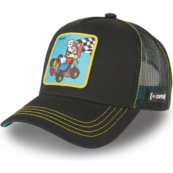 Καπέλο φορτηγατζή Capslab Mario Kart VIC1 Super Mario Bros μαύρο