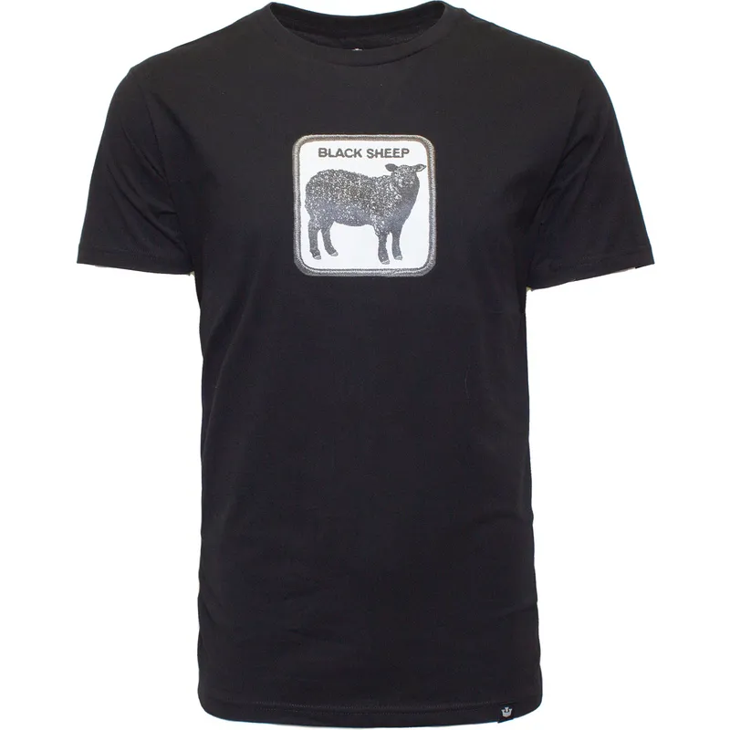 camiseta-manga-corta-negra-oveja-black-sheep-outcast-the-farm-the-farm-goorin-bros