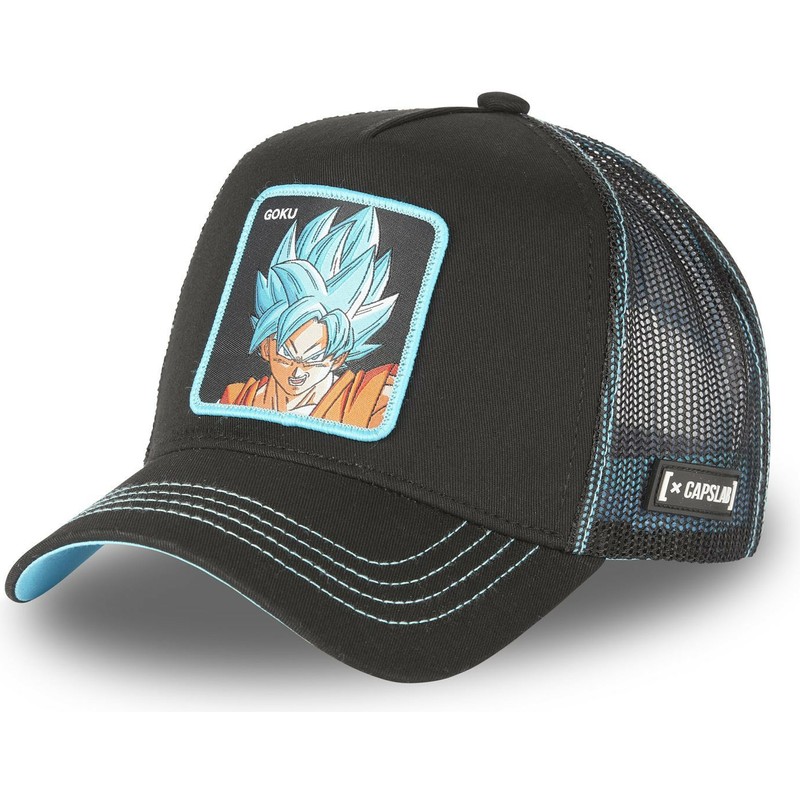 capslab-son-goku-super-saiyan-blue-cas-gok1-dragon-ball-black-trucker-hat